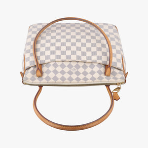 Pre-owned Louis Vuitton Figheri PM Azur Damier Canvas N41176 shoulderbag | stylenewstar