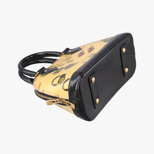Secondhand Louis Vuitton Alma PM Sticker Collection Ivory×black×multi Vernis M50466 handbag | stylenewstar