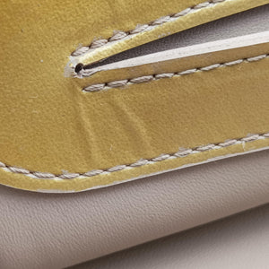 Pre-owned Louis Vuitton Lockit Booklet Gris Vernis×fabric M40601 handbag | stylenewstar