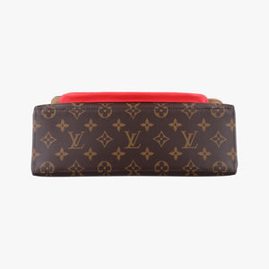 Secondhand Louis Vuitton MARIGNAN Brown×COQUELICOT Monogram Canvas×calf leather M44286 shoulderbag | stylenewstar