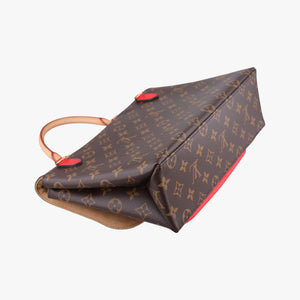 Secondhand Louis Vuitton MARIGNAN Brown×COQUELICOT Monogram Canvas×calf leather M44286 shoulderbag | stylenewstar