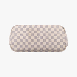 Pre-owned Louis Vuitton Neverfull MM Azur Damier Canvas N51107 shoulderbag | stylenewstar