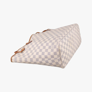 Pre-owned Louis Vuitton Neverfull MM Azur Damier Canvas N51107 shoulderbag | stylenewstar