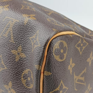 Pre-owned Louis Vuitton Speedy 35 Monogram/Brown Monogram canvas M41524 handbag | stylenewstar