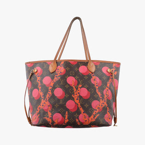 Pre-owned Louis Vuitton Neverfull MM brown×multi Monogram La Mage M41603 shoulderbag | stylenewstar