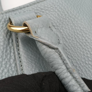 Pre-owned Prada Galleria Blue Leather BN1801 shoulderbag | stylenewstar