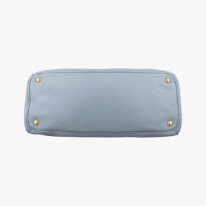 Pre-owned Prada Galleria Blue Leather BN1801 shoulderbag | stylenewstar