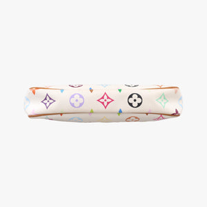 Pre-owned Louis Vuitton Pochette Accessoires white Monogram Multicolor M92649 shoulderbag | stylenewstar