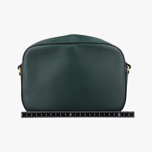 Secondhand Gucci Bee Web Green Leather 412008 shoulderbag | stylenewstar