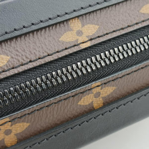 Pre-owned Louis Vuitton Vertical Soft Trunk brown×Noir Monogram Toughtage M45044 shoulderbag | stylenewstar