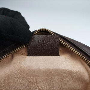 Pre-owned Gucci Ophidia Brown×beige×multi PVC coated canvas×Leather 550618 shoulderbag | stylenewstar