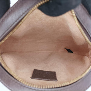 Pre-owned Gucci Ophidia Brown×beige×multi PVC coated canvas×Leather 550618 shoulderbag | stylenewstar