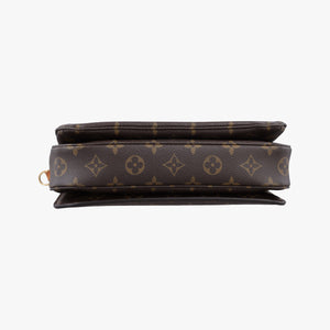 Pre-owned Louis Vuitton Pochette Metis MM Brown Monogram Canvas M44875 shoulderbag | stylenewstar