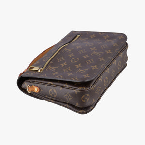 Pre-owned Louis Vuitton Pochette Metis MM Brown Monogram Canvas M44875 shoulderbag | stylenewstar