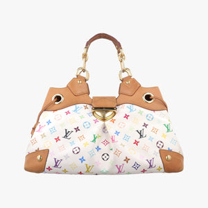 Vintage Louis Vuitton URSULA white Monogram Multicolor M40123 handbag | stylenewstar