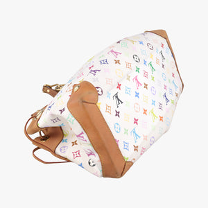 Vintage Louis Vuitton URSULA white Monogram Multicolor M40123 handbag | stylenewstar