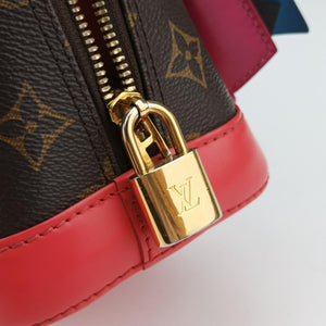 Pre-owned Louis Vuitton Alma BB Brown×Flamingo Monogram Canvas aMonogram Totem M41659 shoulderbag | stylenewstar