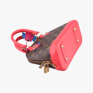 Pre-owned Louis Vuitton Alma BB Brown×Flamingo Monogram Canvas aMonogram Totem M41659 shoulderbag | stylenewstar