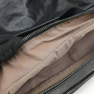 Pre-owned Bottega Veneta Intrecciato Black lambskin shoulderbag | stylenewstar