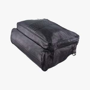 Pre-owned Bottega Veneta Intrecciato Black lambskin shoulderbag | stylenewstar