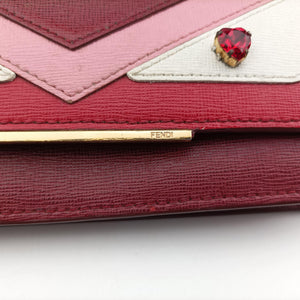 Pre-owned Fendi Monster Eyes Tube Multicolour Leather 8M0346 shoulderbag | stylenewstar