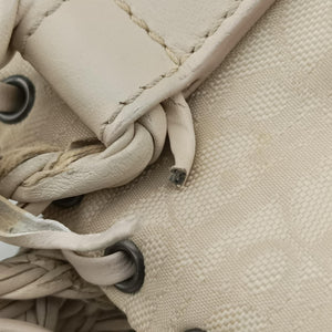 Vintage Christian Dior Dior Romantique Beige Oblique Canvas shoulderbag | stylenewstar