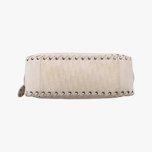Vintage Christian Dior Dior Romantique Beige Oblique Canvas shoulderbag | stylenewstar