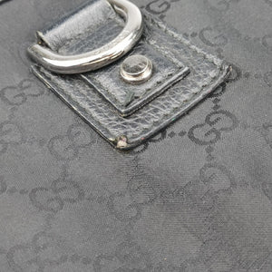 Secondhand Gucci Abbey Black Canvas × Leather 293580 handbag | stylenewstar