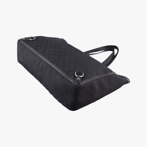 Secondhand Gucci Abbey Black Canvas × Leather 293580 handbag | stylenewstar