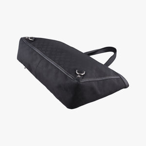 Secondhand Gucci Abbey Black Canvas × Leather 293580 handbag | stylenewstar
