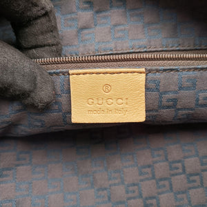 Pre-owned Gucci Hobo Brown leather 95726 handbag | stylenewstar