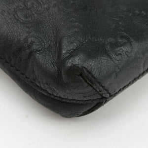 Secondhand Gucci GG Imprime messenger Black Leather 473882 shoulderbag | stylenewstar
