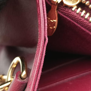 Pre-owned Louis Vuitton Sunset Boulevard Monogram Rouge Fauvist Vernis M91679 handbag | stylenewstar