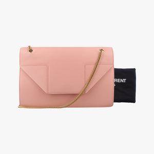 Pre-owned Yves Saint Laurent BETTY Pink Leather 314515 shoulderbag | stylenewstar