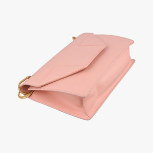 Pre-owned Yves Saint Laurent BETTY Pink Leather 314515 shoulderbag | stylenewstar
