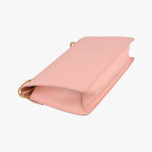 Pre-owned Yves Saint Laurent BETTY Pink Leather 314515 shoulderbag | stylenewstar