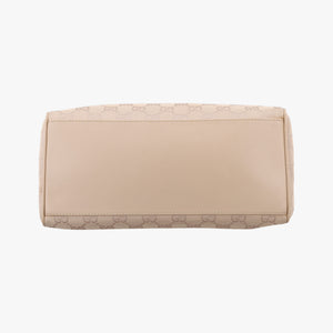 Pre-owned Gucci GG Canvas Beige Canvas x Leather 92699 handbag | stylenewstar