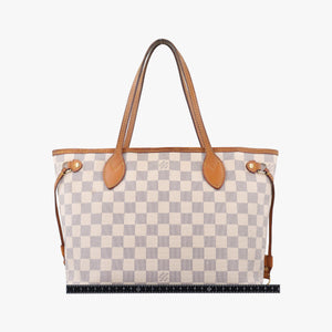 Pre-owned Louis Vuitton Neverfull MM Azur Damier Canvas N51107 shoulderbag | stylenewstar