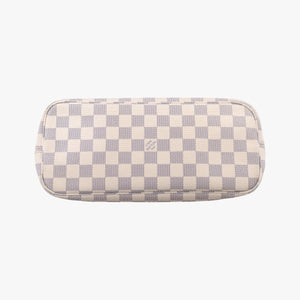Pre-owned Louis Vuitton Neverfull MM Azur Damier Canvas N51107 shoulderbag | stylenewstar