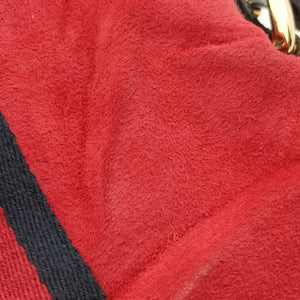 Secondhand Gucci OPHIDIA Black×red suede×Patent Leather 517350 shoulderbag | stylenewstar