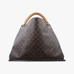 Pre-owned Louis Vuitton ARTSY MM Brown Monogram Canvas M40249 shoulderbag | stylenewstar