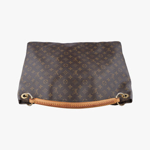 Pre-owned Louis Vuitton ARTSY MM Brown Monogram Canvas M40249 shoulderbag | stylenewstar
