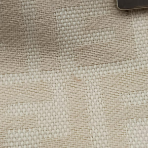 Pre-owned Fendi Mamma Bucket White canvas×leather carrybag | stylenewstar