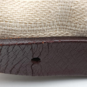 Pre-owned Fendi Mamma Bucket White canvas×leather carrybag | stylenewstar