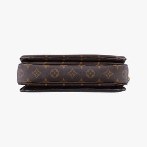 Pre-owned Louis Vuitton Pochette Metis MM Brown Monogram Canvas M44875 shoulderbag | stylenewstar