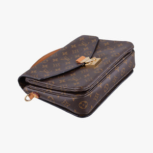 Pre-owned Louis Vuitton Pochette Metis MM Brown Monogram Canvas M44875 shoulderbag | stylenewstar
