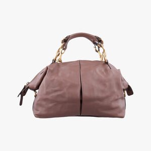 Secondhand Gucci Horsebit hobo Pink Leather 309578 handbag | stylenewstar