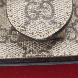 Secondhand Gucci Dionysus beige×red PVC coated canvas × suede 421970 shoulderbag | stylenewstar