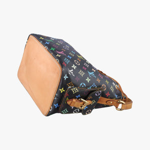 Pre-owned Louis Vuitton Petit Noe Noir Monogram Multicolor M42230 shoulderbag | stylenewstar