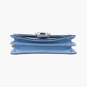 Pre-owned Gucci Interlocking G Blue Leather 510304 shoulderbag | stylenewstar